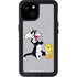Looney Tunes Sylvester Tweety Bird Crossed Arms iPhone 15 Plus Waterproof Case